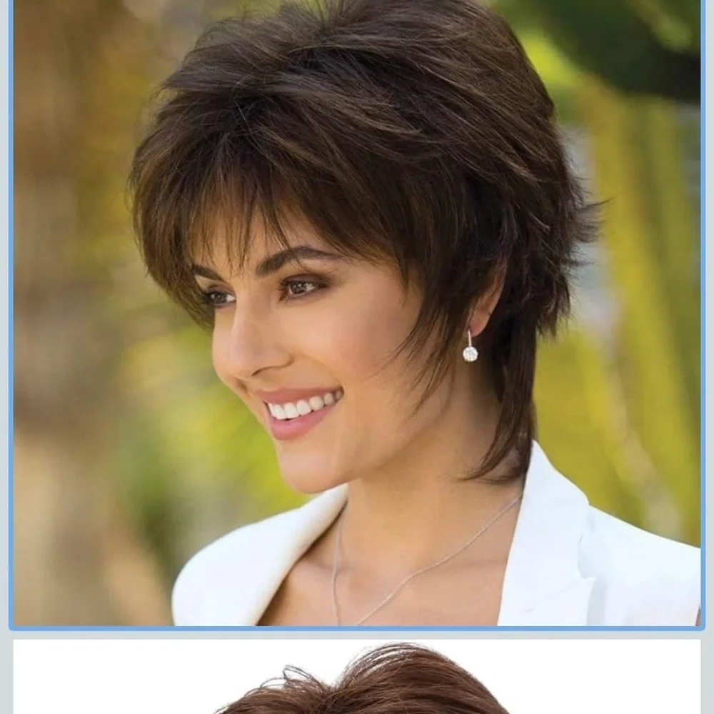 Blooming Hair Pixie Cut Stylish Wig